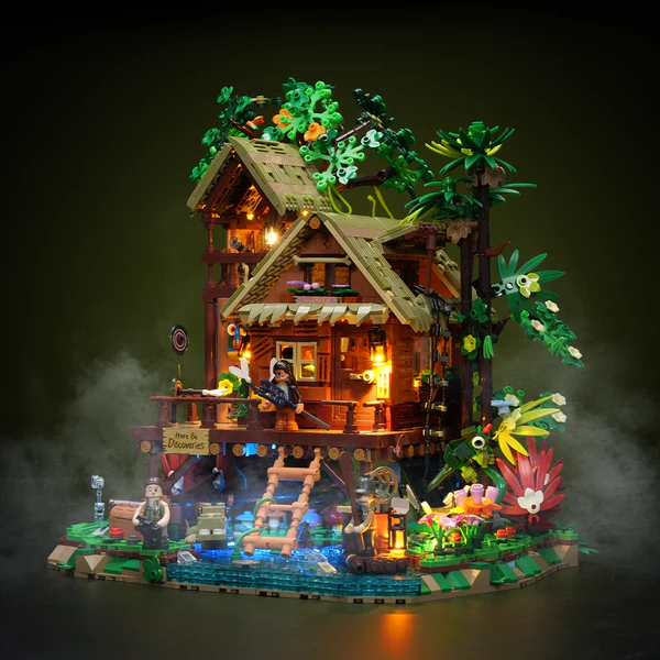 Lumibricks set overview on display